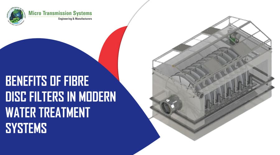 Fibre disc filter for tertiary wastewater treatment polishing
